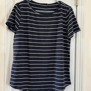 Pink Clover Button Back Tee